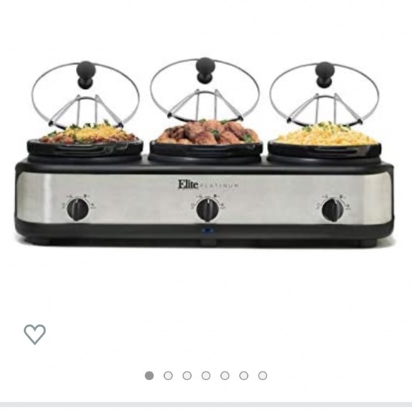 Food Warmer/triple slow cooker